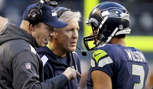 Russell Wilson, Pete Carroll, Darrell Bevell