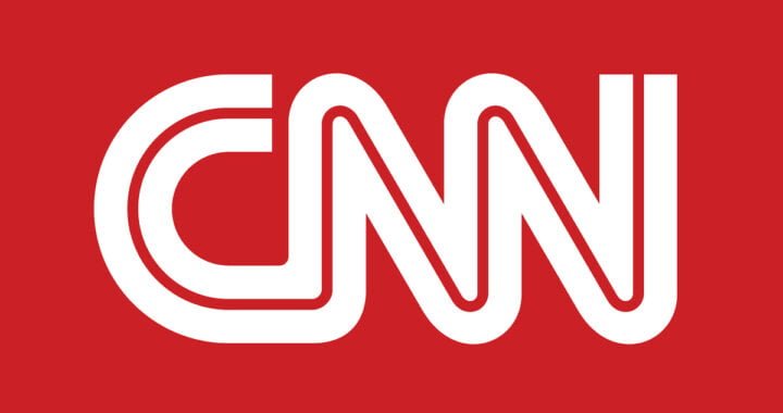 A photo of the CNN logo
