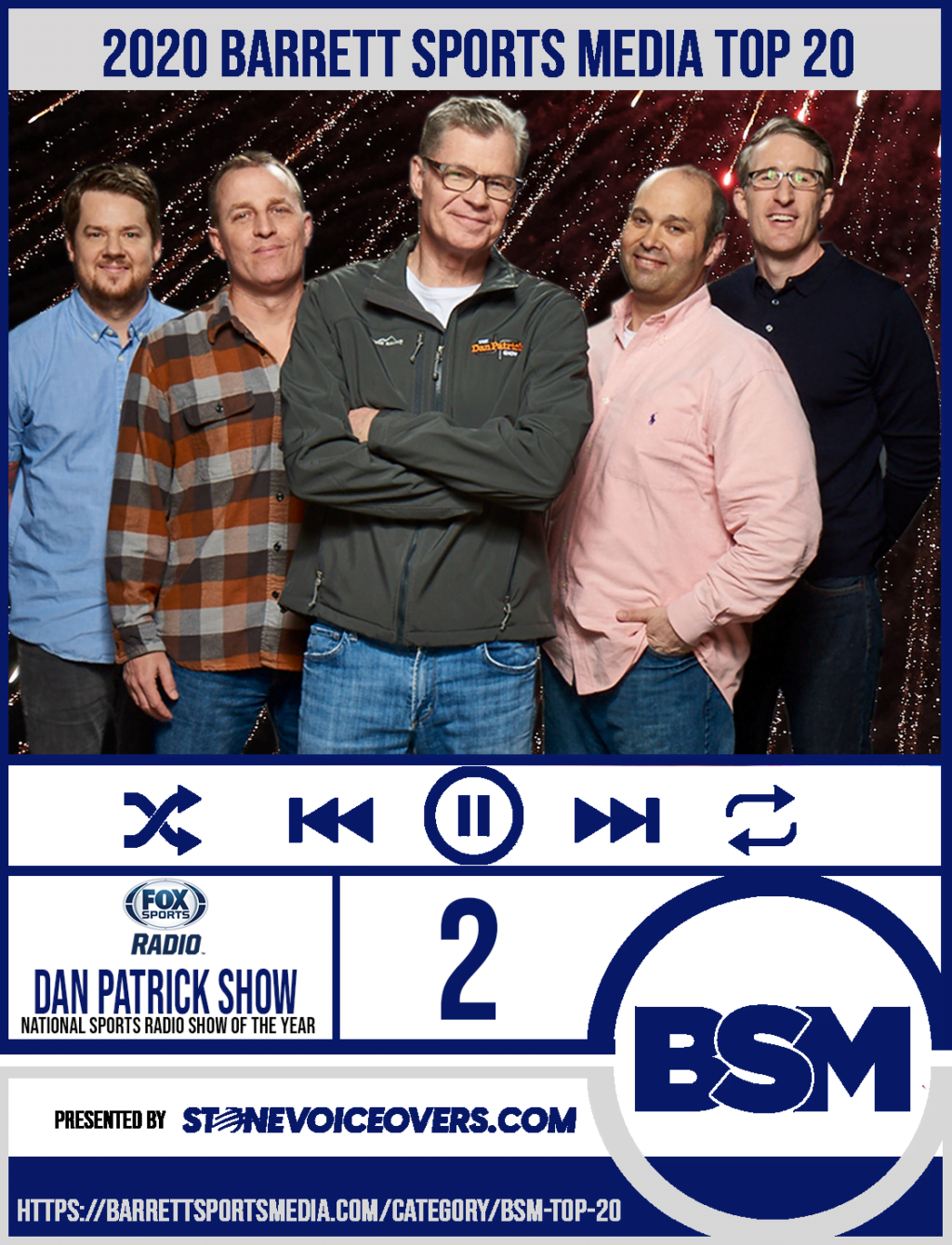 Barrett Sports Media's Top 20 National Sports Radio Shows of 2020 ...