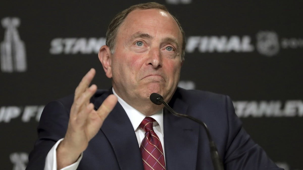 A photo of Gary Bettman