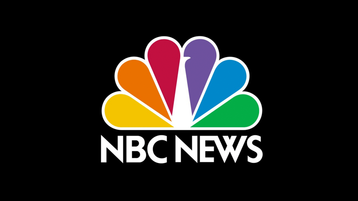 A photo of NBC News' logo