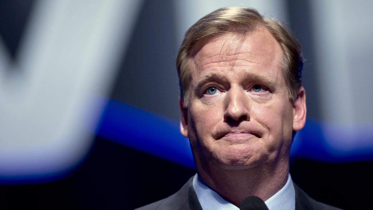 A photo of Roger Goodell