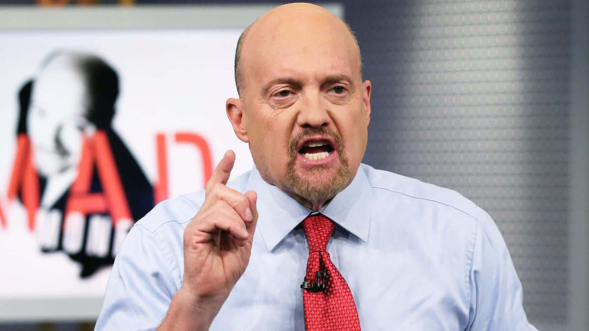 A photo of CNBC host Jim Cramer