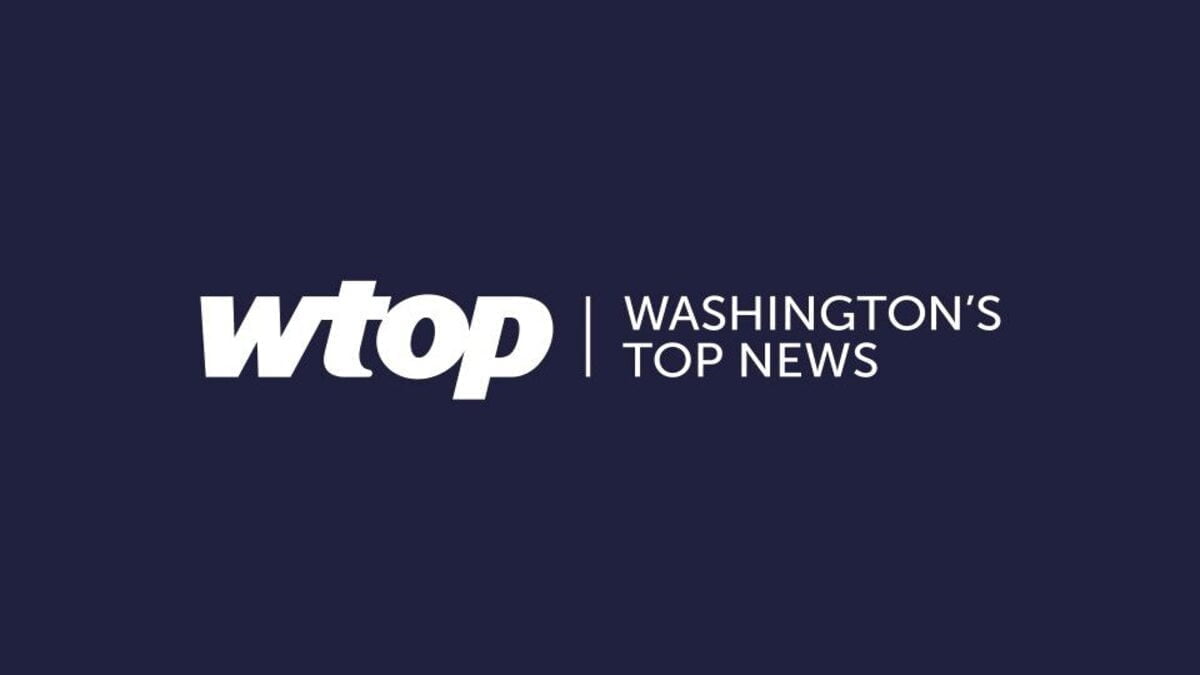 A photo of the WTOP logo