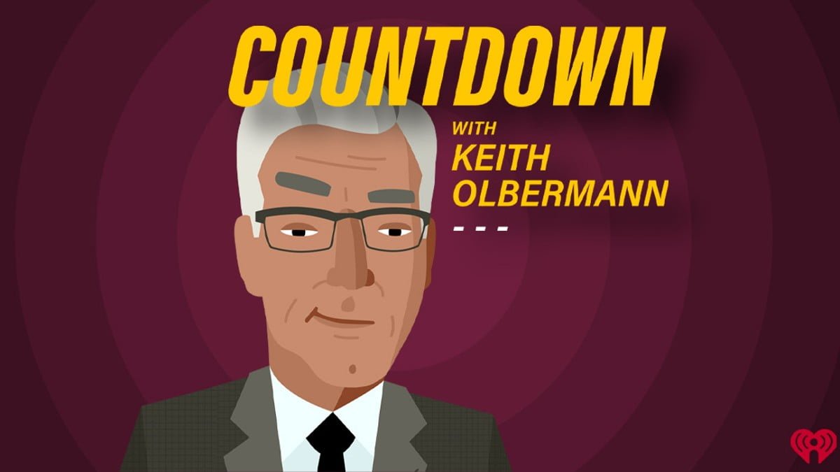 A photo of Keith Olbermann's podcast logo