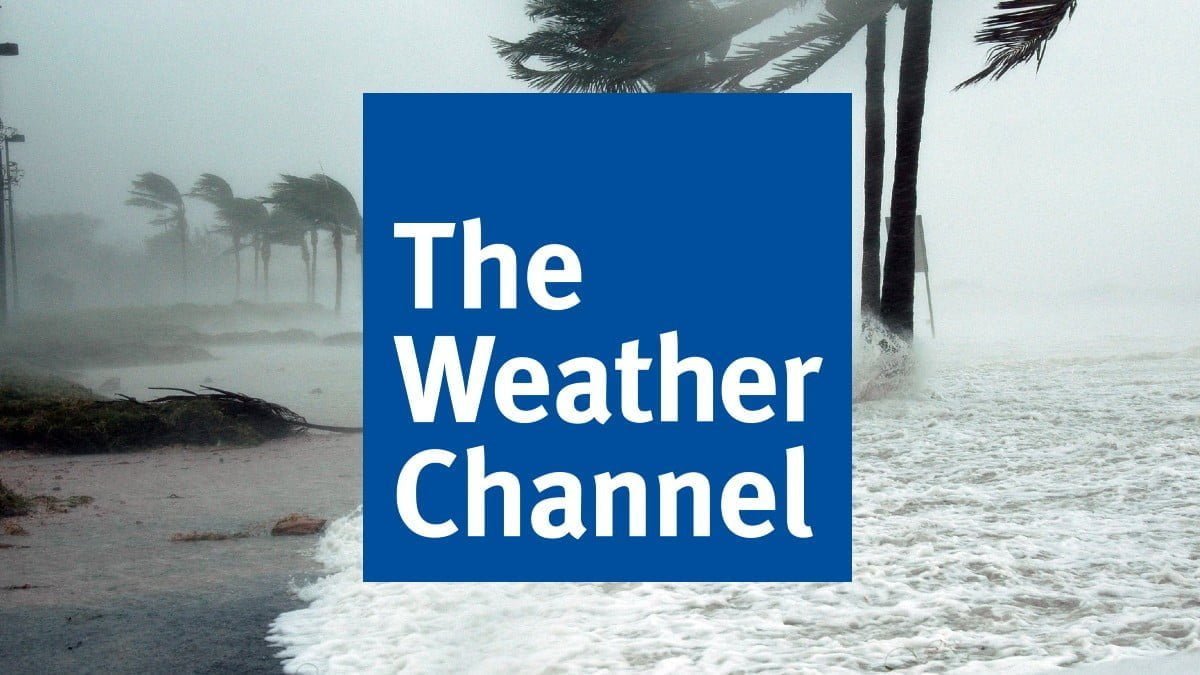 A photo of the Weather Channel logo