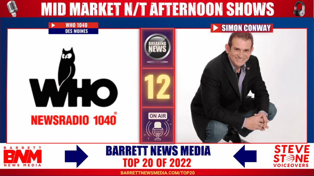 Mid Market N/T Afternoon Shows 2022