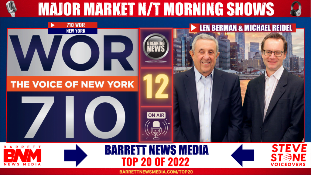 Major Market News/Talk Morning Shows of 2022