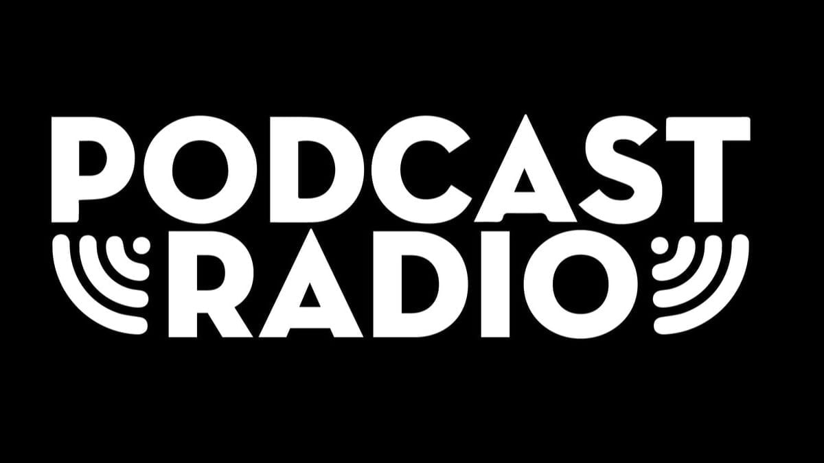 A photo of the Podcast Radio logo