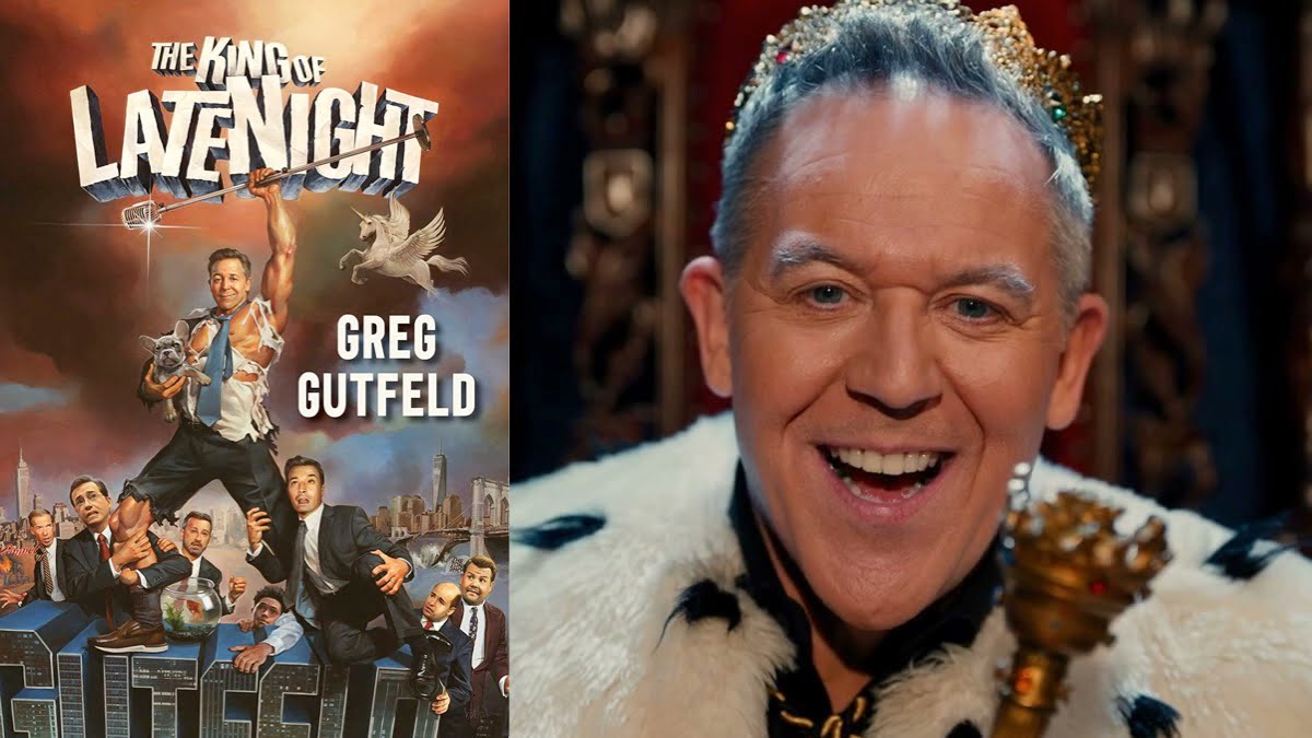 Greg Gutfeld Announces New Book ‘The King of Late Night’ Barrett Media