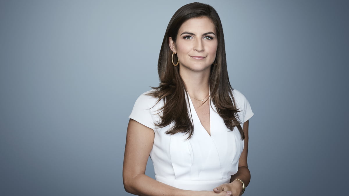 A photo of CNN anchor Kaitlan Collins