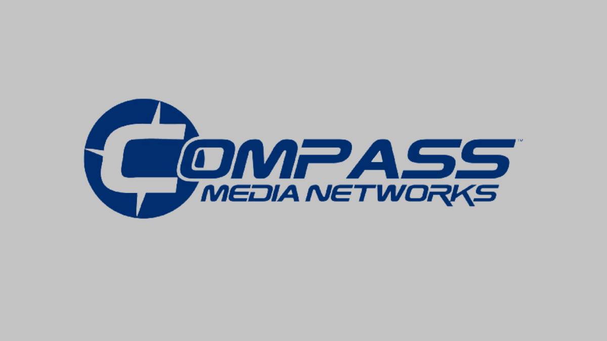 A photo of the Compass Media Networks logo