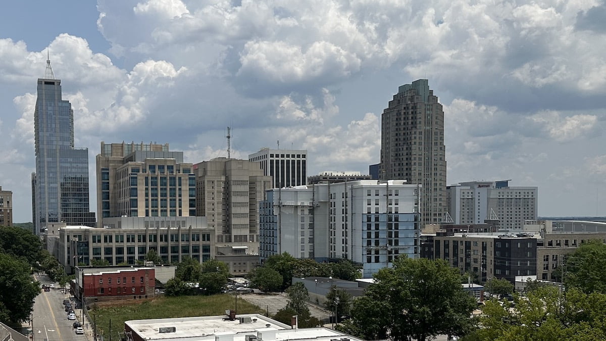 Raleigh skyline