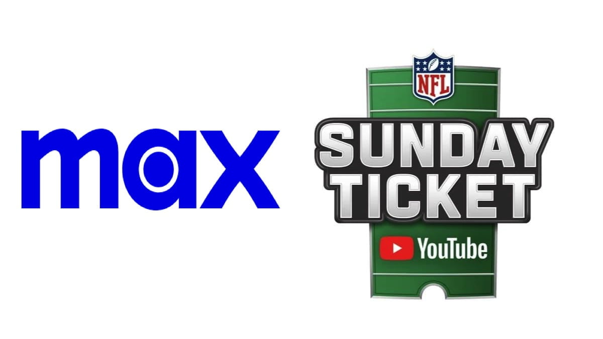 MAX & Sunday Ticket logos