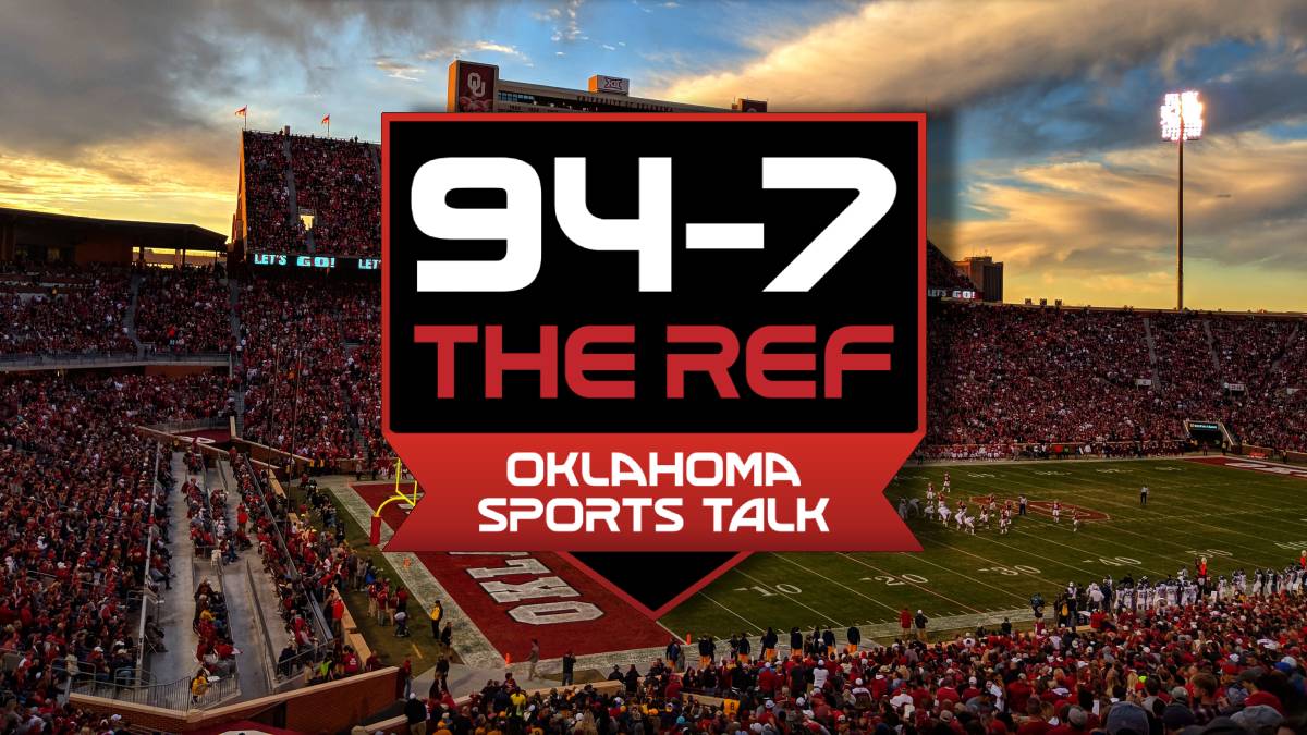 A photo of the 94.7 The Ref logo