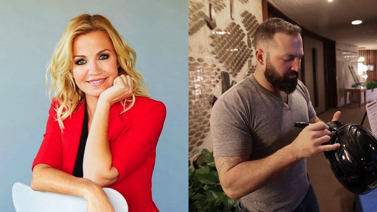 Michelle Beadle and Cody Decker