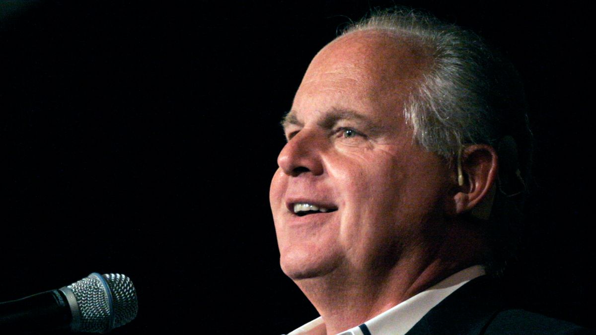 A photo of Rush Limbaugh