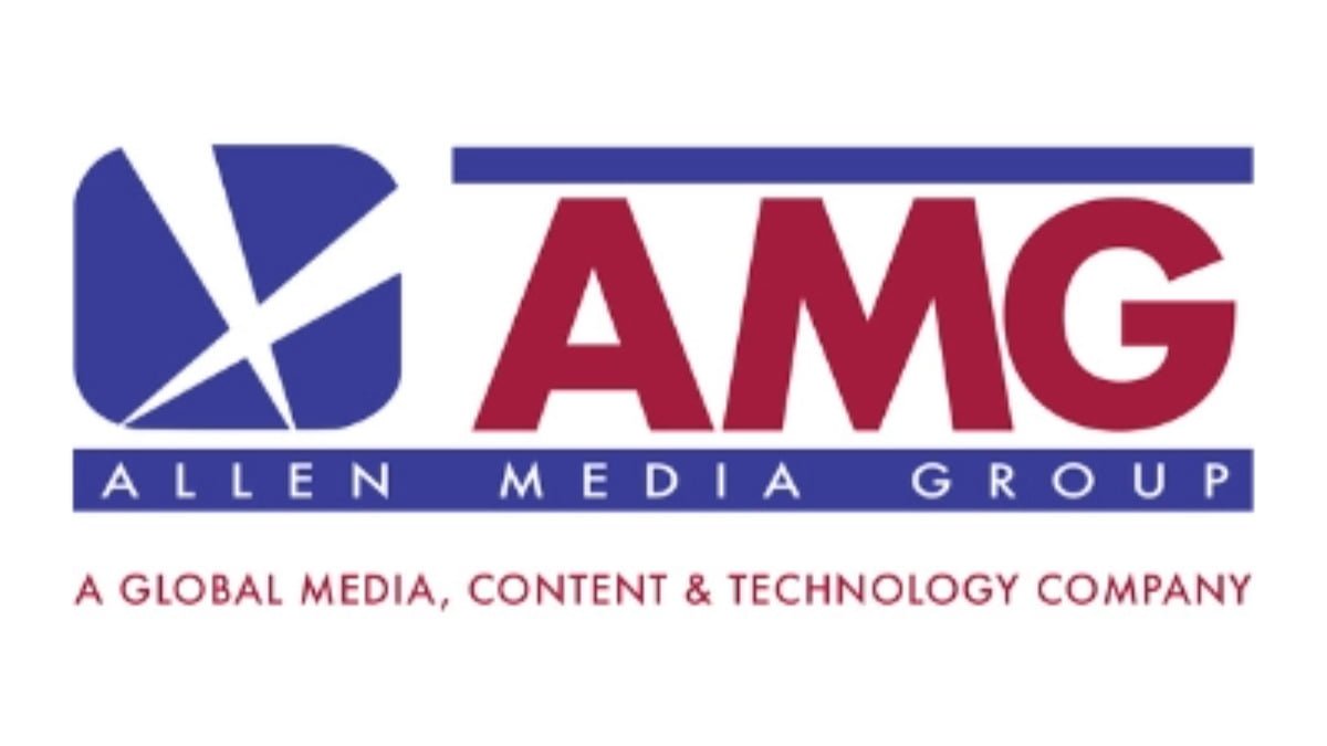 A photo of the Allen Media Group's logo