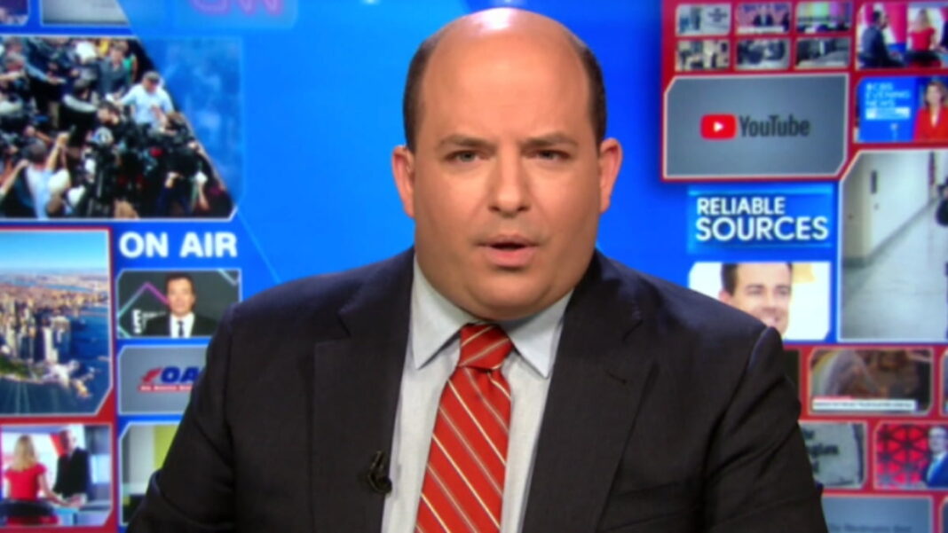 A photo of former Reliable Sources host Brian Stelter