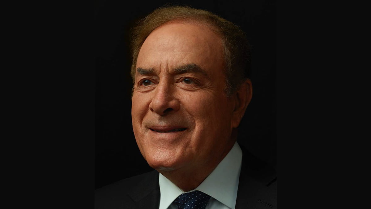 A photo of Al Michaels