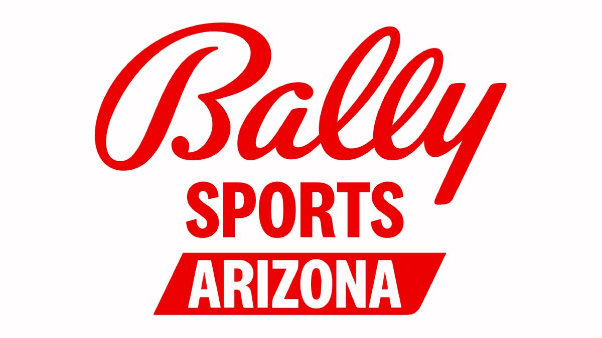 A photo of the Bally Sports Arizona logo