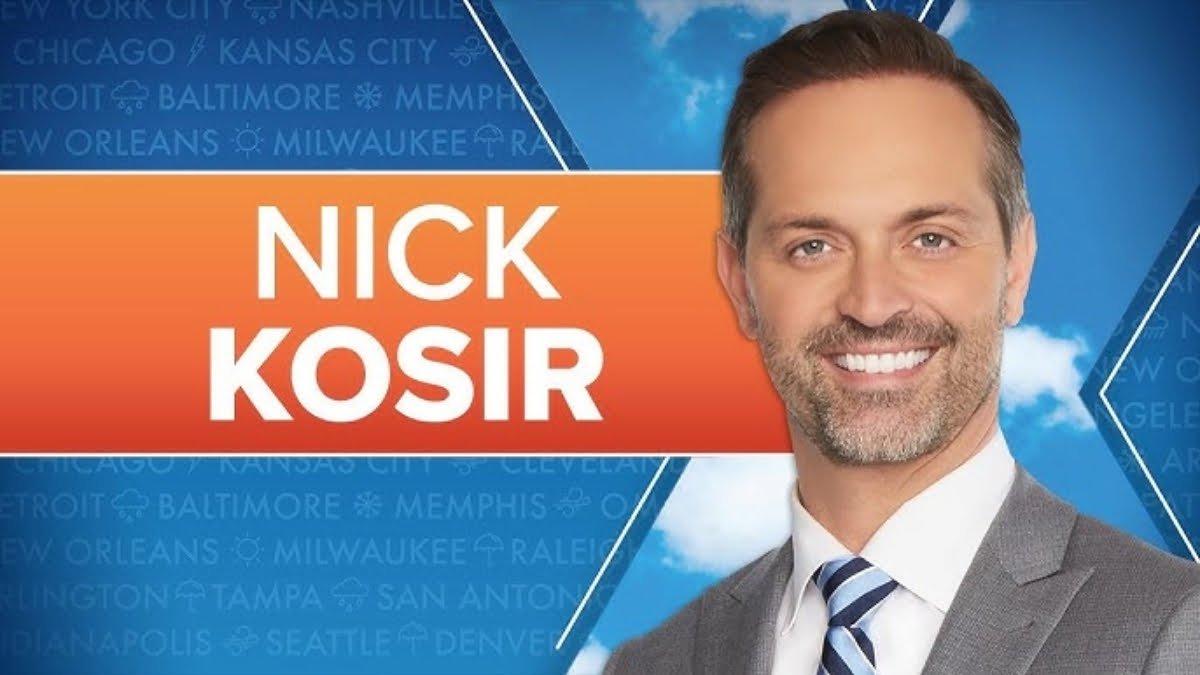 A photo of Fox Weather's Nick Kosir