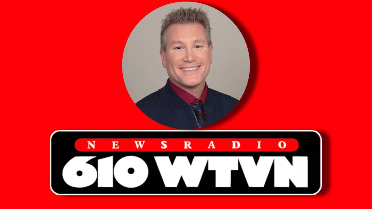 A photo of Brandon Boxer and the 610 WTVN logo