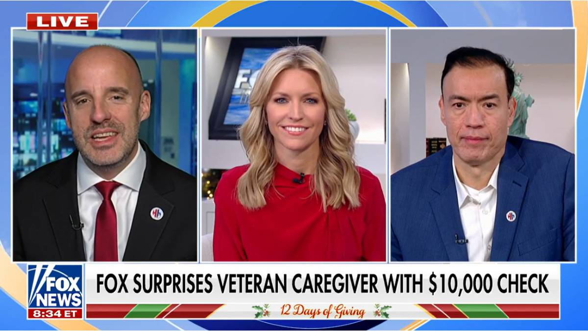 Ainsley Earhardt Doubles Donation to Retired NYPD Sergeant | Barrett Media