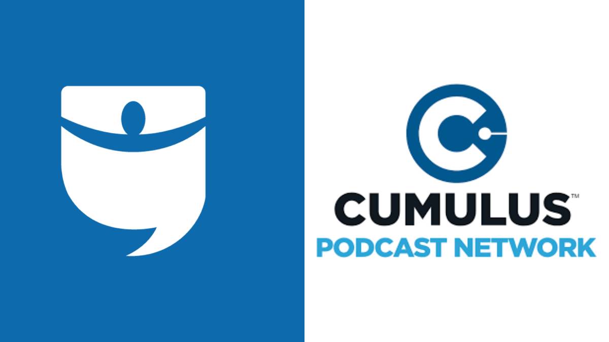 A photo of the BiggerPockets and Cumulus Podcast Network logos