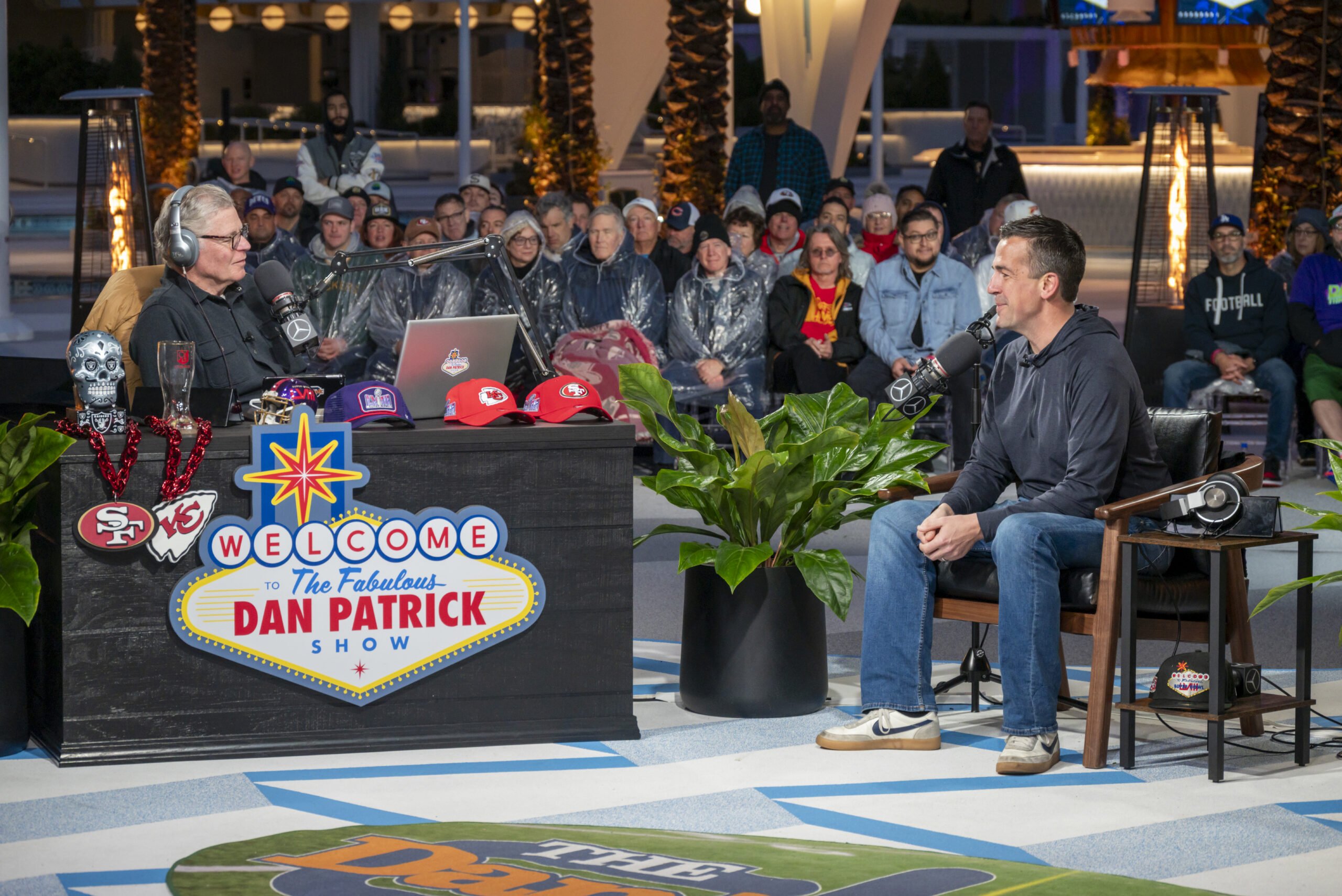 Dan Patrick with Albert Breer