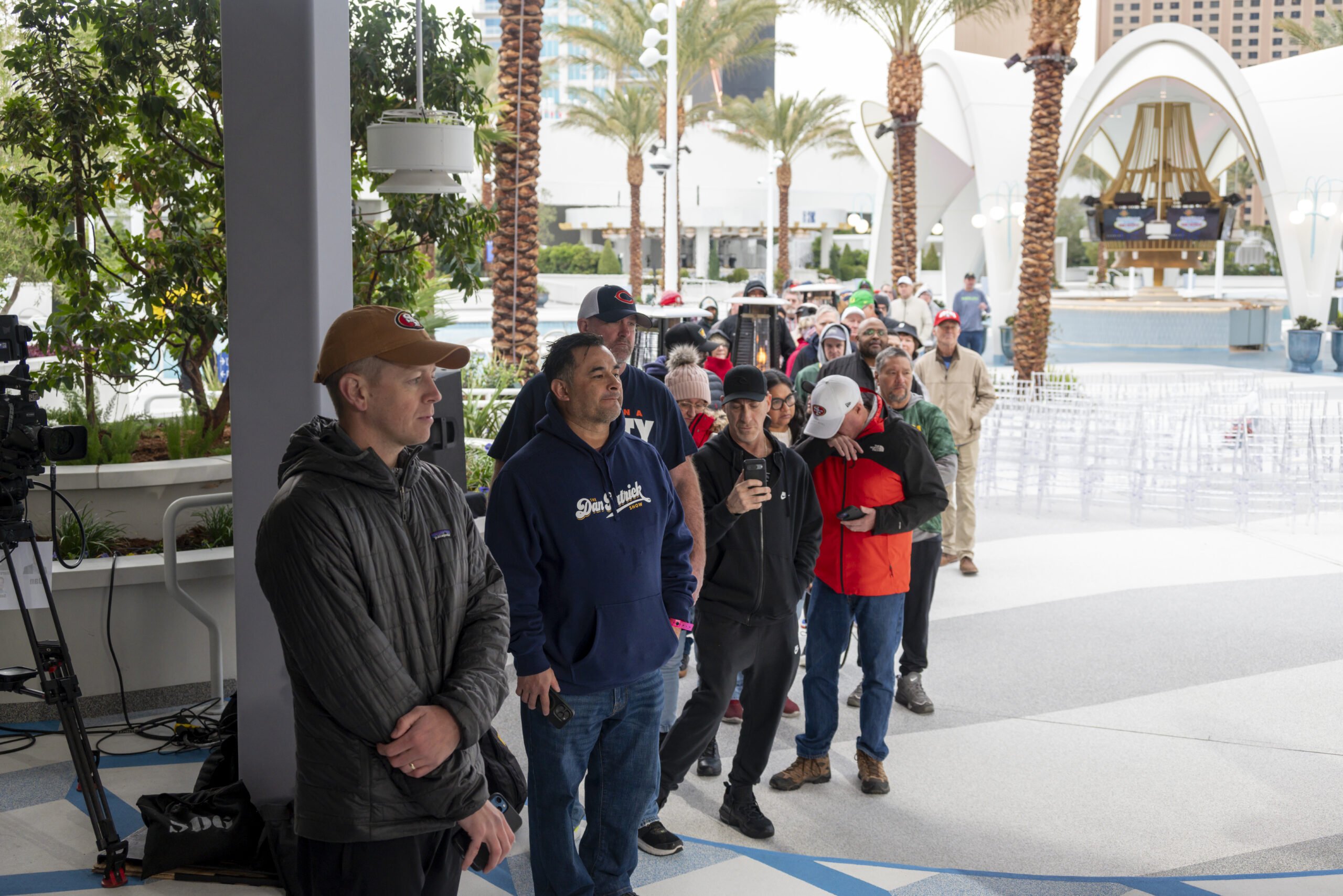 Dan Patrick Show Meet-and-Greet Line