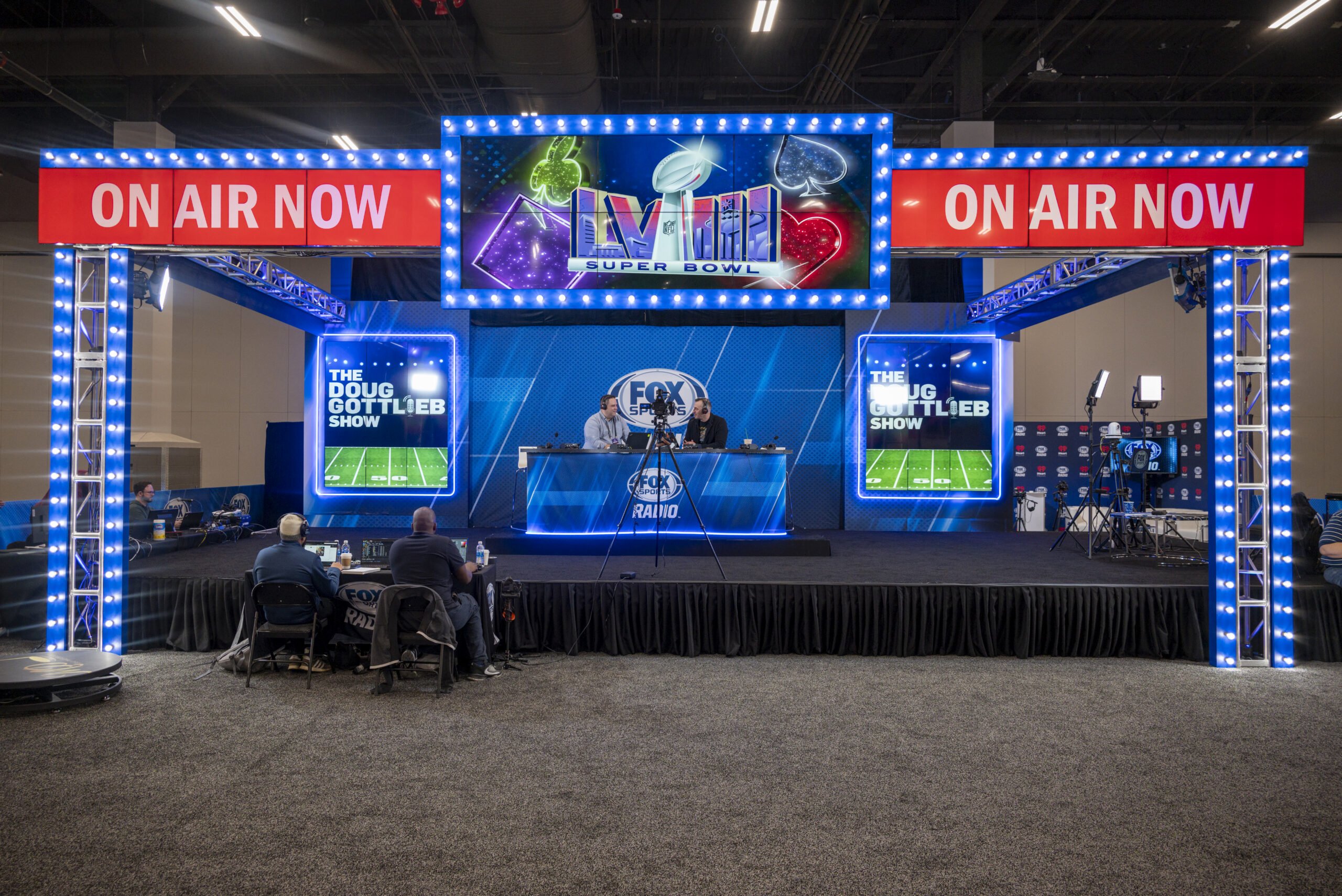 FOX Sports Radio at Media Row 2024