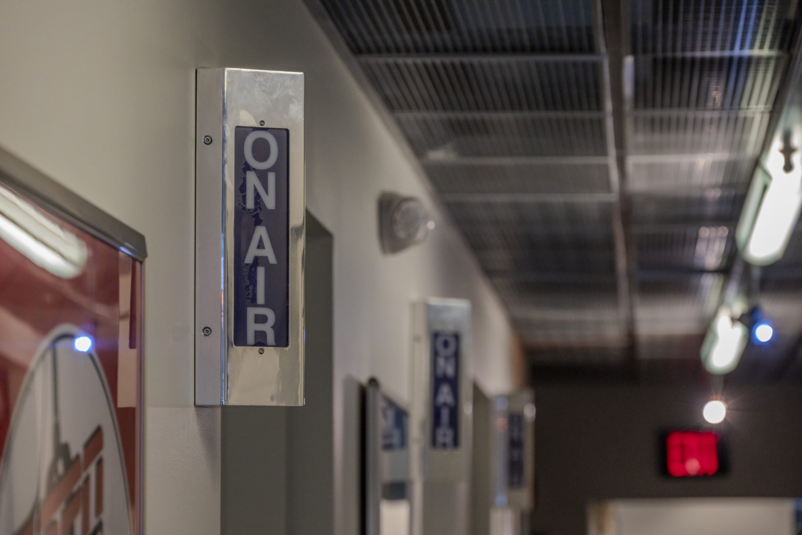 ESPN Radio On-Air Light at ESPN Headquarters