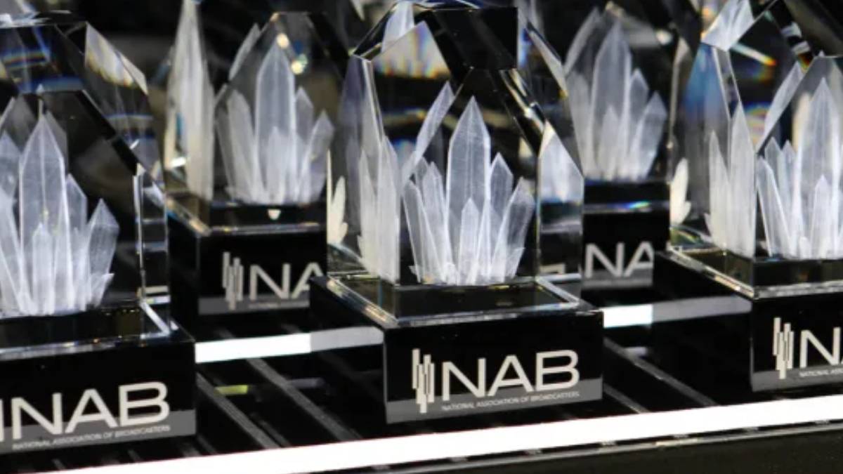 A photo of the NAB Crystal Radio Awards