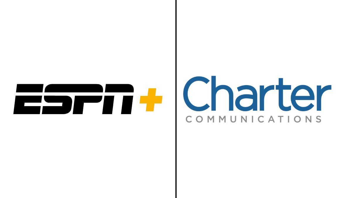 ESPN+ and Charter logos