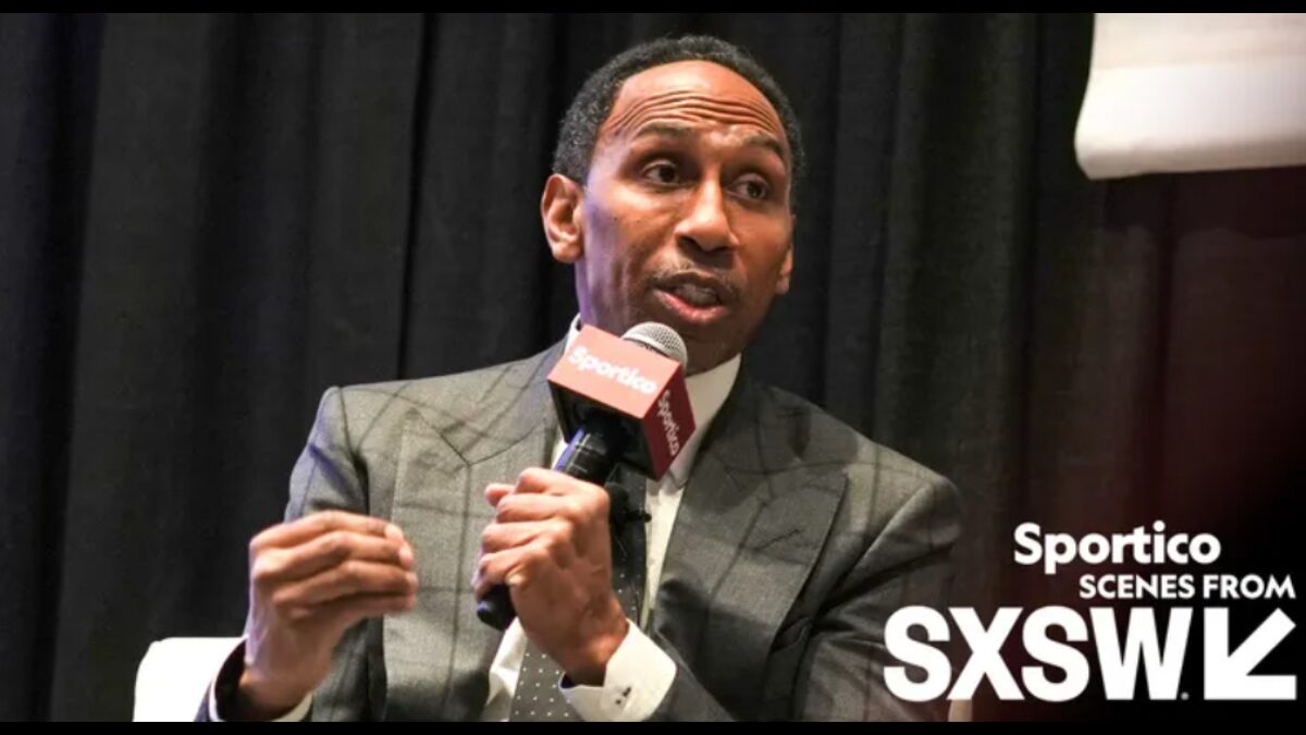 Stephen A. Smith speaks at SXSW