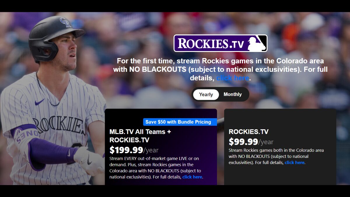 Graphic for Rockies.TV