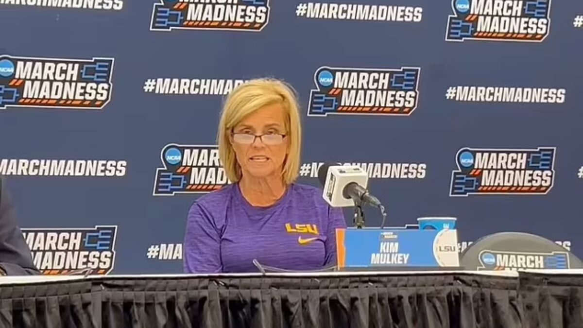 photo of LSU women's college basketball coach Kim Mulkey