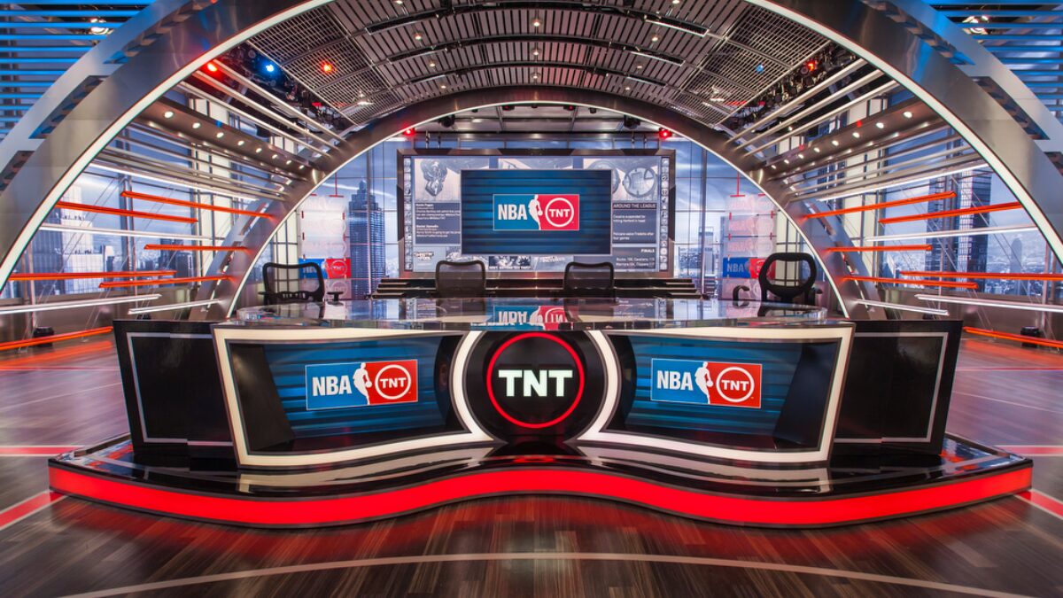 Photo of the NBA on TNT set