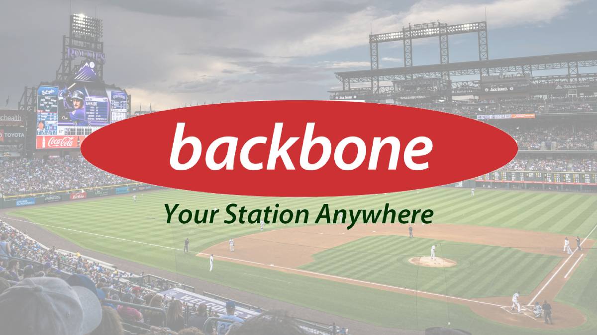 A photo of the Backbone logo