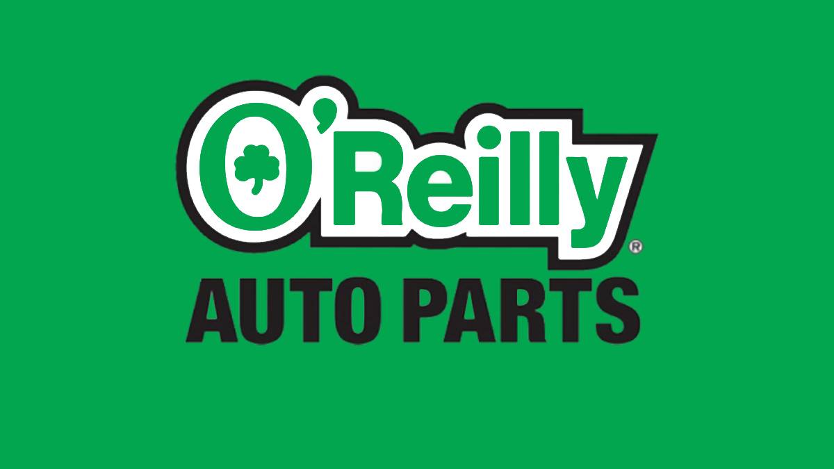 A photo of the O'Reilly Auto Parts logo