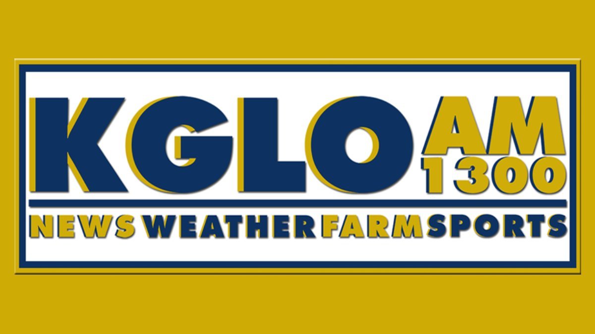 A photo of the KGLO logo