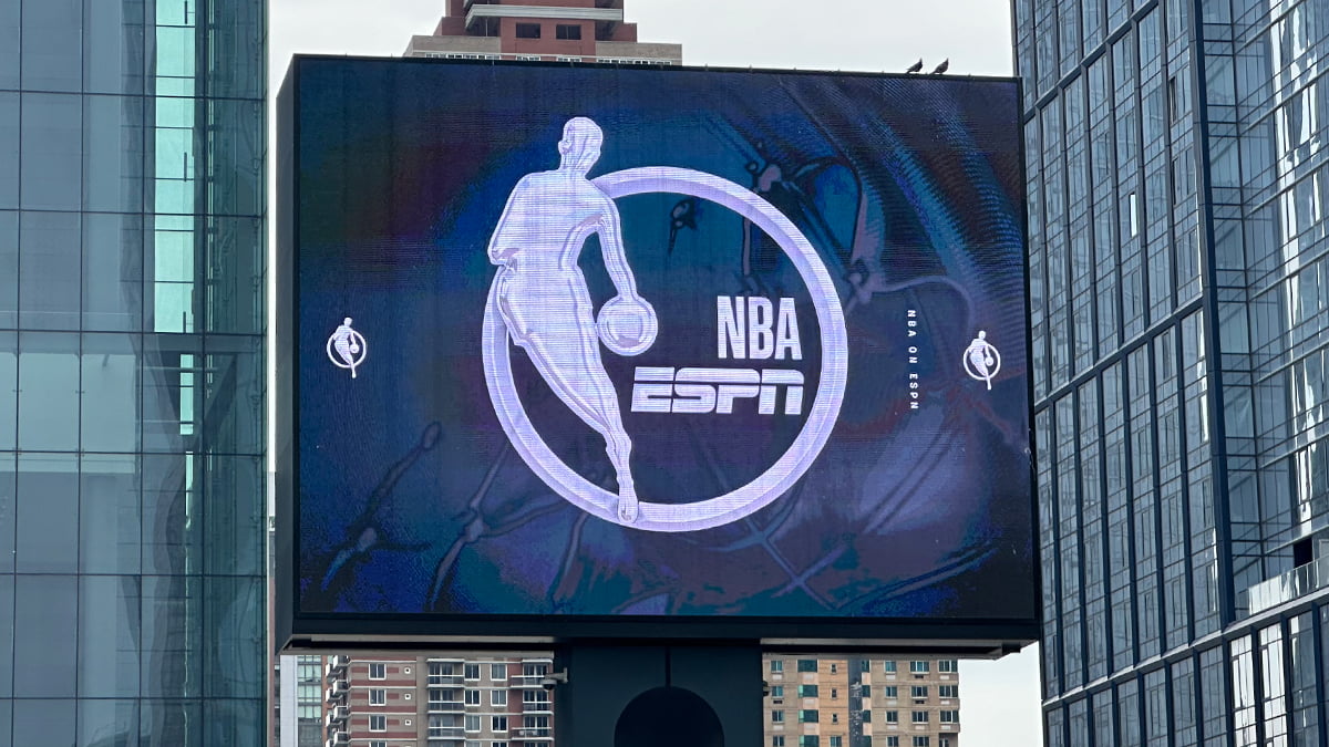 NBA on ESPN – NYC Sign