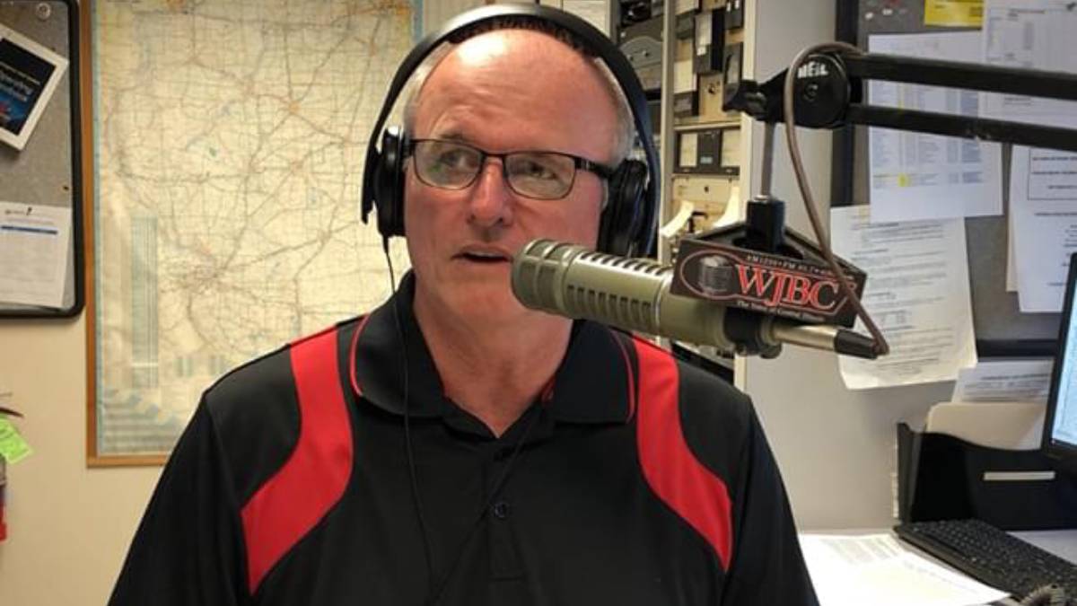 A photo of former WJBC morning host Scott Laughlin