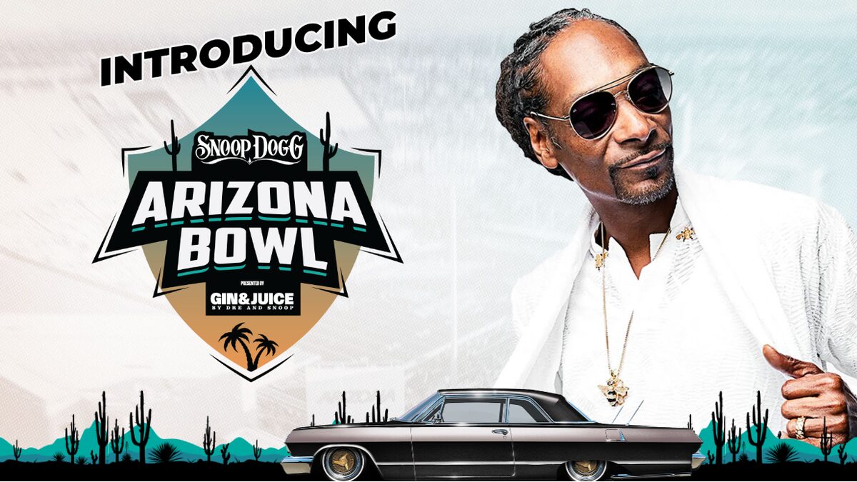 Graphic for the Snoop Dogg Arizona Bowl