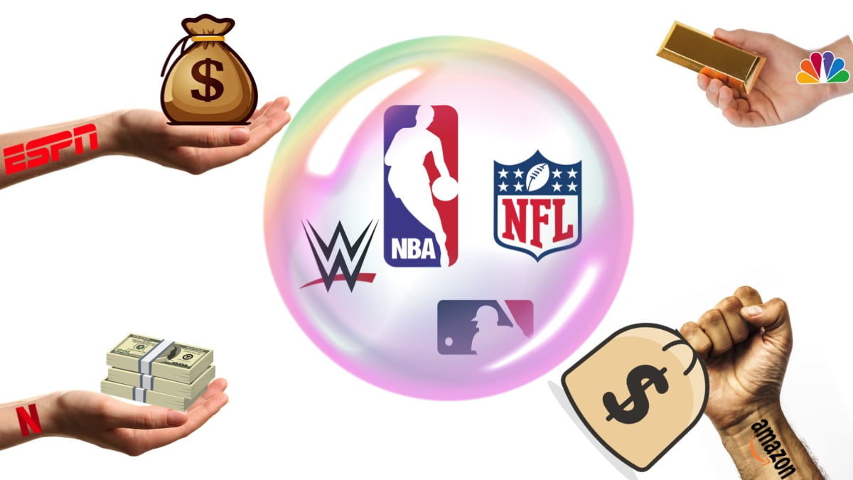 Sports bubble with cash offers