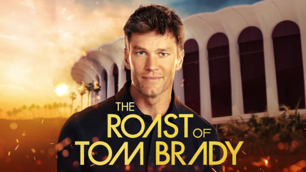 Graphic for the Roast of Tom Brady