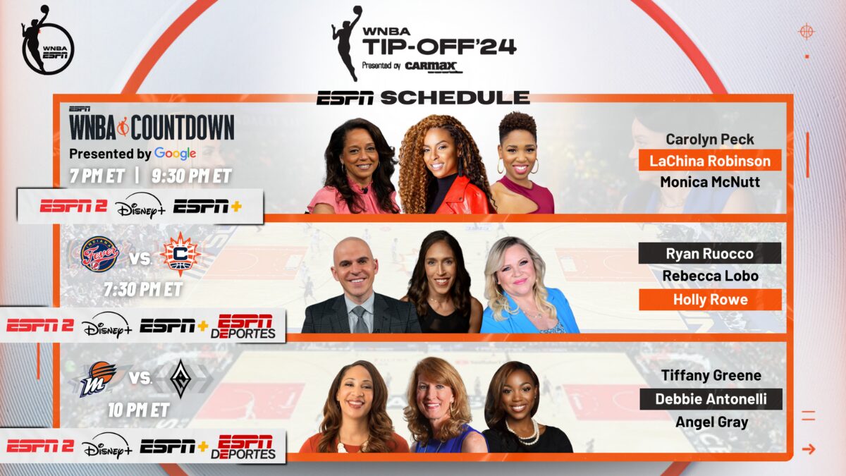 Graphic for WNBA Tip-Off on ESPN