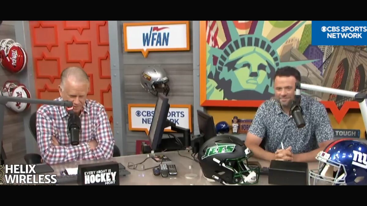 Screengrab from Boomer & Gio on WFAN