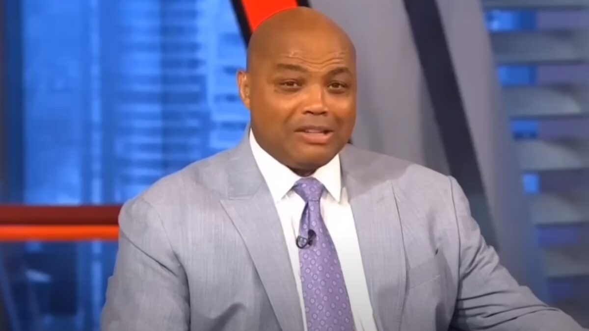 Screengrab of Charles Barkley on Inside the NBA